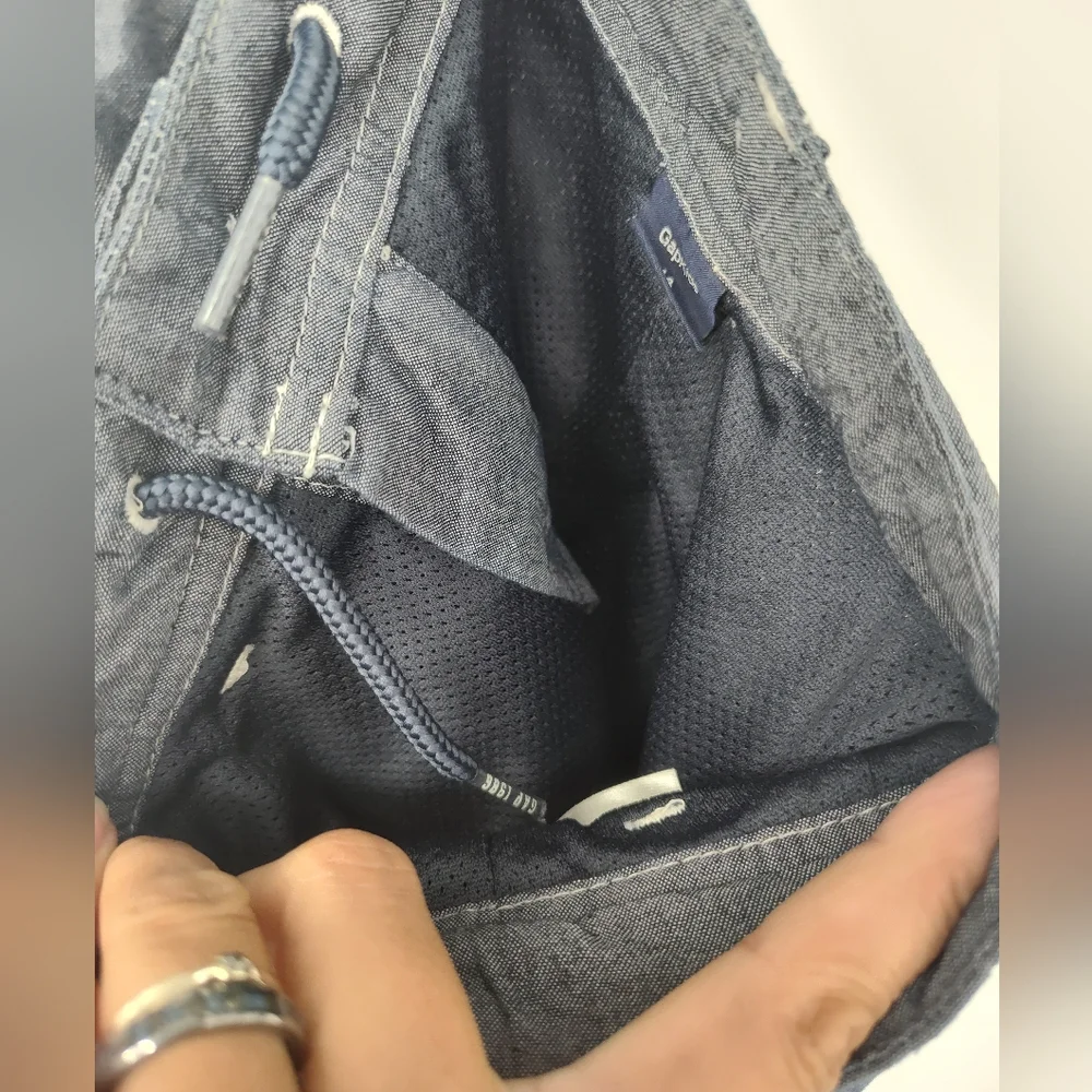 GAP Kids Speed Dry Blue Mesh Lined Shorts Size Boys 14R